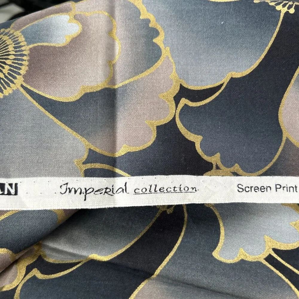 Robert Kaufman Imperial Collection Cotton Quilting Fabric Large Florals 1 Yard